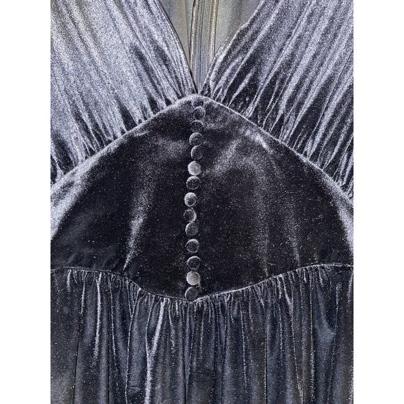 NWT New Arrivals Nico Rouge Mini Dress Long sleeve front button v-neckline 6 - Picture 3 of 8